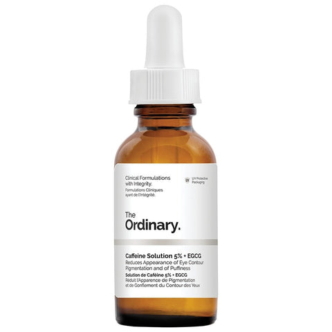 Serum Cafeina solutie 5% + EGCG, The Ordinary, 30 ml