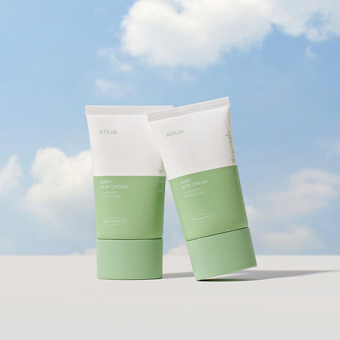 Crema cu SPF50+ PA++++ Airy Sun cream, Anua, 50 ml