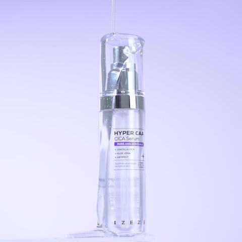 Ser calmant si regenerant cu Centella Asiatica, Aloe Vera si ingredientul brevetat Antifect, Hyper CAA Cica, IZEZE, 30 ml