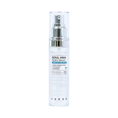 Ser regenerant si hidratant cu 8 straturi de Acid Hialuronic si Apa de Chiparos, Soul HNA Hydro, IZEZE, 30 ml