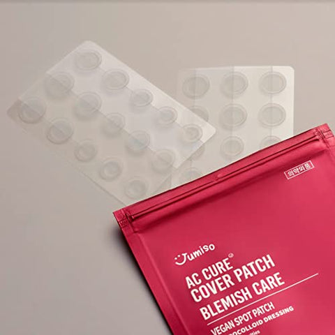 Plasturi anti acnee si imperfectiuni AC CURE VEGAN COVER PATCH BLEMISH CARE, Jumiso 30 buc