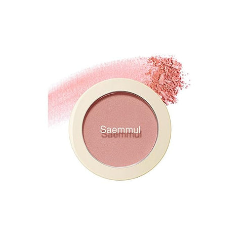 Fard de obraz, Saemmul Single Blusher, Naked Peach, The Saem, 5 g