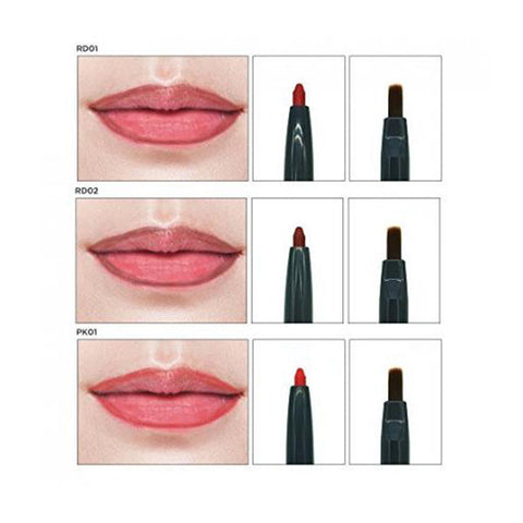 Creion cremos pentru conturul buzelor, RD01 RED PRISM, The Face Shop, 0.2g