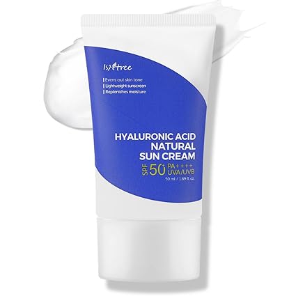 Crema cu SPF 50+ Hyaluronic Acid, Isntree, 50 ml