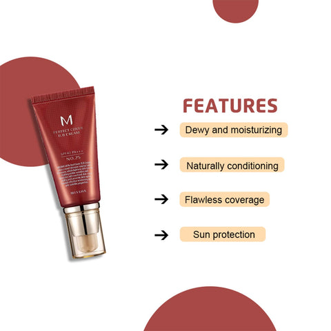Crema BB SPF42/PA+++ (No.25/Warm Beige), MISSHA, 50ml