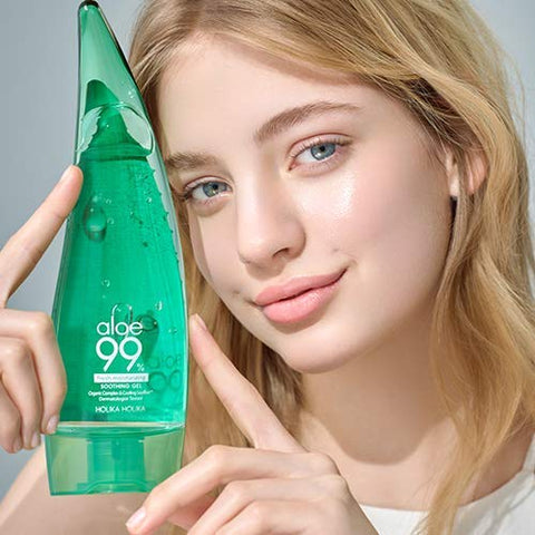 Gel calmant 99% Aloe Vera, Holika Holika, 250 ml