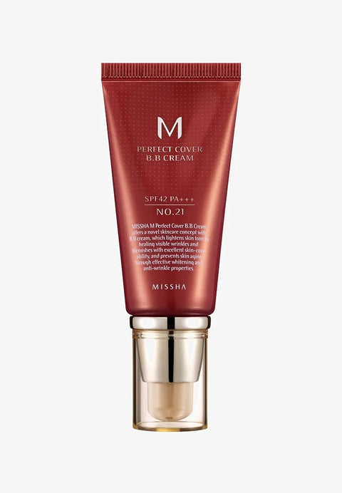 Crema BB SPF42/PA+++ (No.21/Light Beige), MISSHA, 50ml