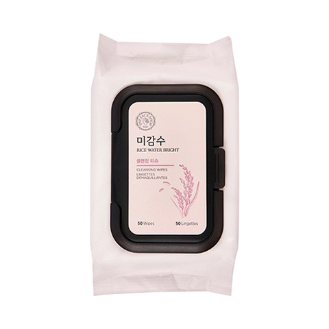 Servetele demachiante cu extract de orez, The Face Shop, 50 ml
