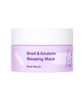 Masca de noapte pentru ten sensibil cu mucina de melc si azulena Snail & Azulene, TIA'M, 80 ml