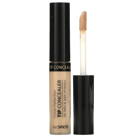 Concealer Cover Perfection Tip Concealer, LIGHT BEIGE, The SAEM, 6.5 g