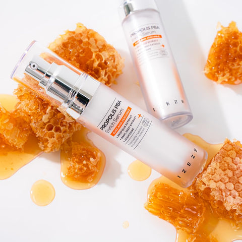 Ser revitalizant pentru ingrijirea pielii cu extract de Propolis si Niacinamide, IZEZE, 30 ml