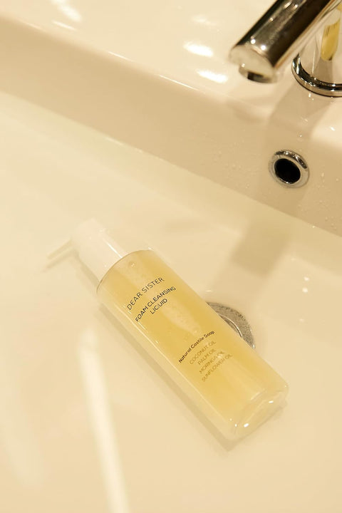Ulei de curatare spumant si hidratant cu extract de cocos, purificator pentru piele, fata si corp, DearSister, 200 ml