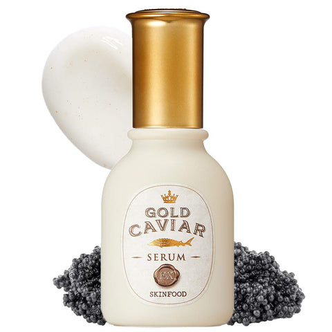 Ser antirid cu aur si caviar pentru piele uscata si imbatranita, SkinFood, 50 ml