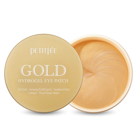 Patch-uri pentru ochi GOLD, Petitfee, 60 buc