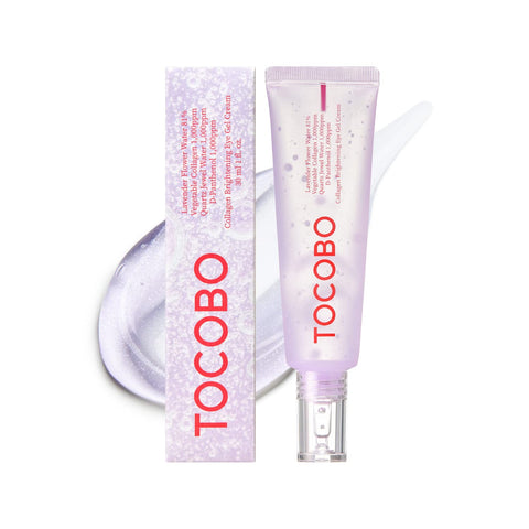 Crema iluminatoare tip gel pentru ochi, Collagen Brightening Eye Gel Cream, Tocobo, 30 ml