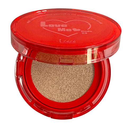 Fond de ten hidratant tip Cushion cu SPF 50, Pudra Love Me #23, IZEZE, 14 g