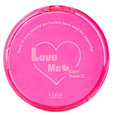 Fond de ten hidratant tip Cushion cu SPF 50, Pudra Love Me #21, IZEZE, 14 g