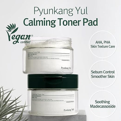 Dischete tonice calmante, Calming Toner Pad, Pyunkang Yul, 70 bucăți