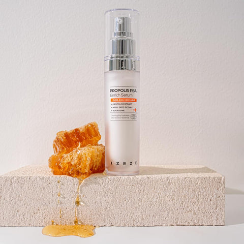 Ser revitalizant pentru ingrijirea pielii cu extract de Propolis si Niacinamide, IZEZE, 30 ml