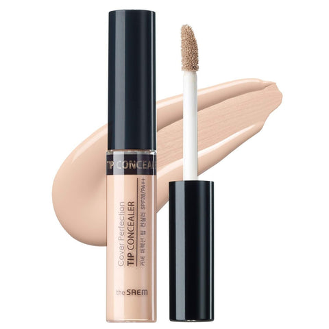 Concealer Cover Perfection Tip Concealer, NATURAL BEIGE, The SAEM, 6.5 g