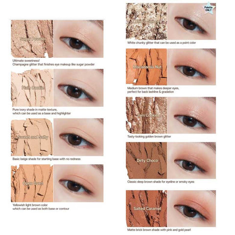 Paleta Fard pleoape Play Color Eyes, COOKIE CHIPS, Etude, 8g