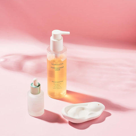 Ulei de curatare spumant si hidratant cu extract de cocos, purificator pentru piele, fata si corp, DearSister, 200 ml