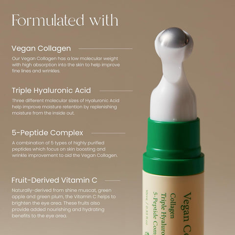 Ser pentru ochi vegan cu Colagen, Axis-Y, 10 ml