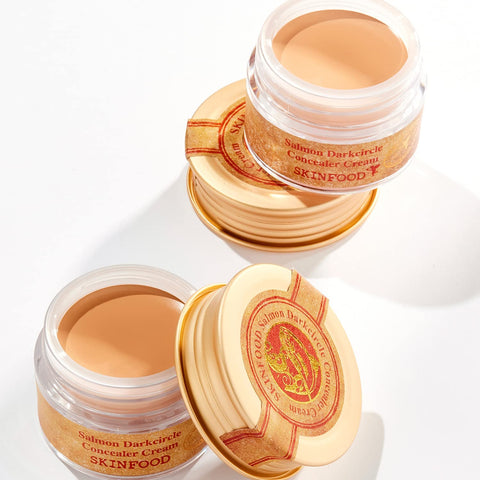 Crema anticearcan cu extract de icre de somon, beige, SkinFood, 10 g