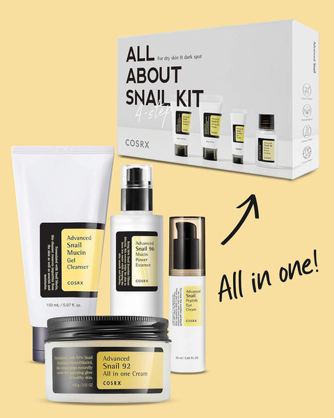 Kit de calatorie cu extract de Melc, COSRX