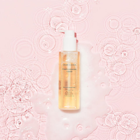 Ulei de curatare spumant si hidratant cu extract de cocos, purificator pentru piele, fata si corp, DearSister, 200 ml