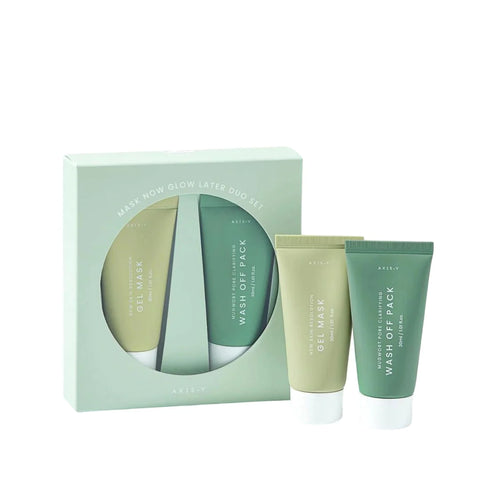 Set din 2 masti pentru stralucire, AXIS-Y, 30ml x 2