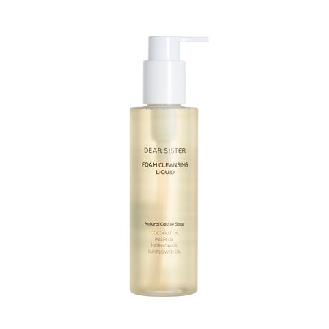Ulei de curatare spumant si hidratant cu extract de cocos, purificator pentru piele, fata si corp, DearSister, 200 ml