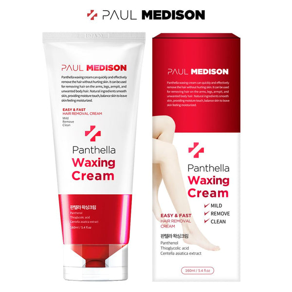 Crema depilatoare, PANTHELLA WAXING CREAM, Paul Medison, 160 ml