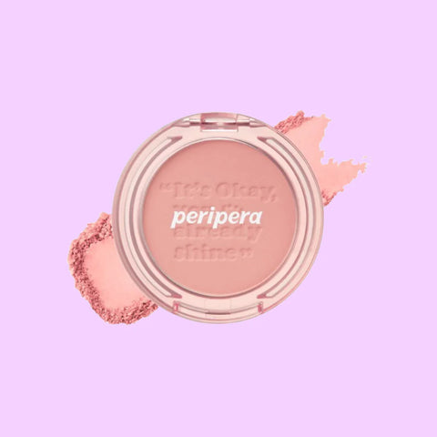 Fard de obraz PURE BLUSHED SUNSHINE CHEEK 01 CALM PINK, Peripera, 4.2G
