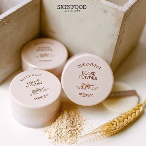 Pudra pentru fata cu hrisca, Beige 21, SkinFood, 23G