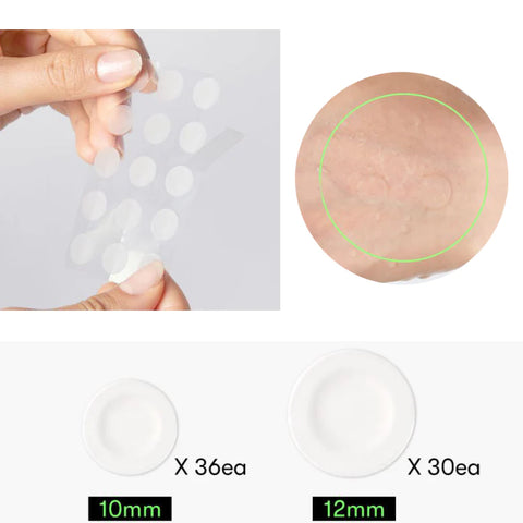 Plasturi pentru cosuri si anti-acnee cu Centela Asiatica, Tiger Clear Spot Patch, VT Cosmetics, 18 buc