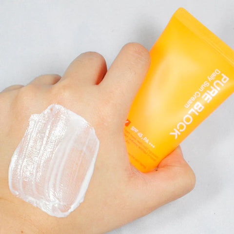 Crema solară Pure Block SPF 45, A'pieu, 50 ml