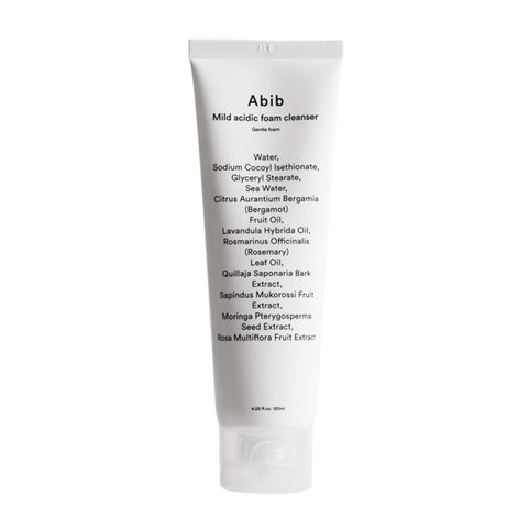 Spumă cremoasă curățare Mild Foam Cleanser, Abib, 120 ml