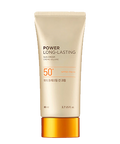Crema de fata cu protectie solara SPF50+ PA+++, POWER LONG-LASTING SUN CREAM, The Face Shop, 80 ml
