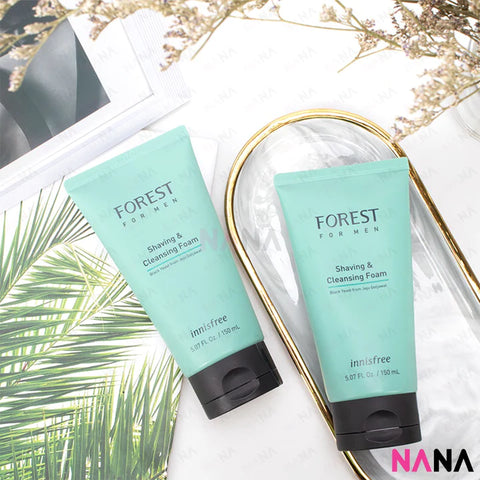 Spuma de curatare si ras Forest Men, Innisfree, 150 ml