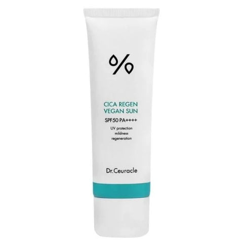 Crema cu Cica Regen Vegan Sun SPF 50+ PA ++++, Dr. Ceuracle, 50 g