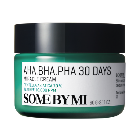 Crema cu AHA, BHA si PHA 30 Days Miracle Cream, SOME BY MI, 60 ml