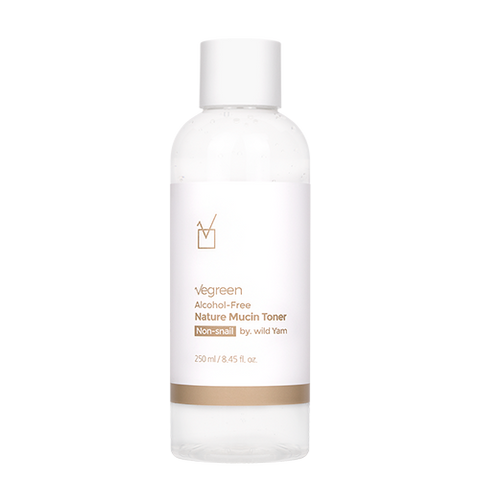 Toner de fata fara alcool cu Mucina de Melc, Nature Mucin Toner, Vegreen, 250 ml