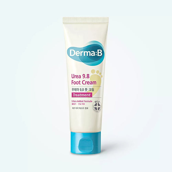 Crema emolienta pentru picioare cu uree, Urea 9.8 Foot Cream, Derma: B, 80 ml