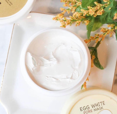 Masca purificatoare cu albus de ou pentru puncte negre, Egg White Pore Mask, Skinfood, 125 ml