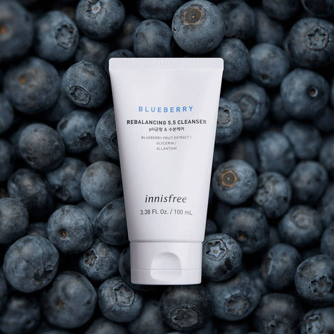 Gel de curatare, Blueberry Rebalancing 5.5 Cleanser, Innisfree, 100 ml
