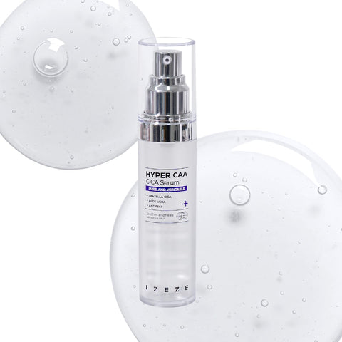 Ser calmant si regenerant cu Centella Asiatica, Aloe Vera si ingredientul brevetat Antifect, Hyper CAA Cica, IZEZE, 30 ml