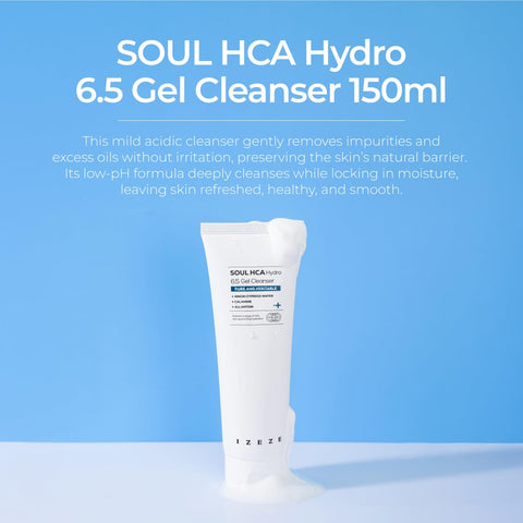 Gel de curatare regenerant si hidratant cu 8 straturi de Acid Hialuronic si Apa de Chiparos, Soul HCA Hydro, IZEZE, 150 ml
