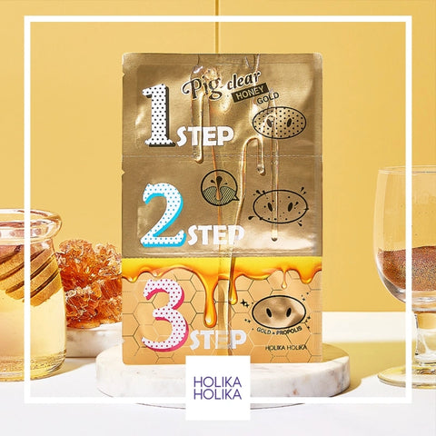Kit Pig Nose Honey Gold, Holika Holika, 6.5 g