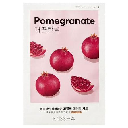 Masca de fata cu extract de rodii, Missha, 19 g